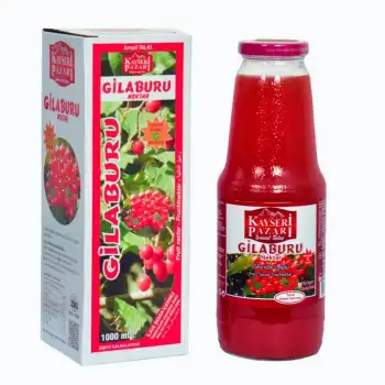 Kayseri Pazarı Gilaburu Suyu Şekersiz 1 Lt