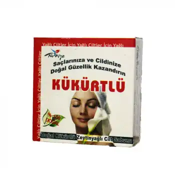 Kükürtlü Zeytinyağlı Cilt Sabunu 100 Gr