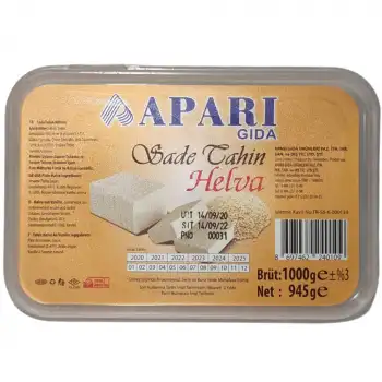 Siirt Helvası Sade 650 Gr Net