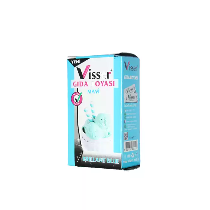 Gıda Boyası Mor Mavi 9 Gr Visser