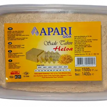 Siirt Helvası Sade 1400 Gr Net