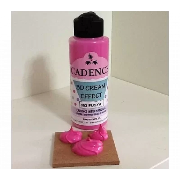 3D CREAM EFFECT 353 FUŞYA 120ML