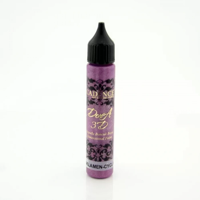 3D DORA BONCUK BOYA 5144 SIKLAMEN 25ML