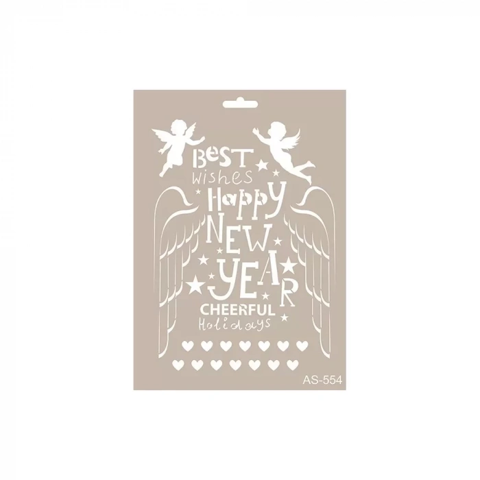 A4 SERİSİ STENCIL AS554 21X29