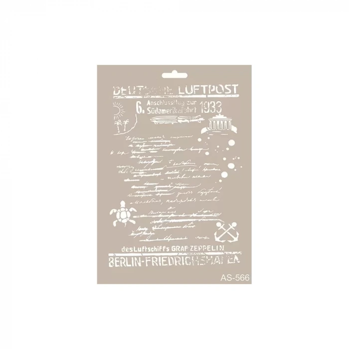 A4 SERİSİ STENCIL AS566 21X29