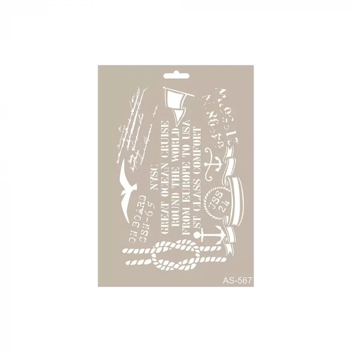 A4 SERİSİ STENCIL AS567 21X29
