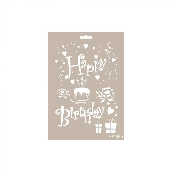 A4 SERİSİ STENCIL AS580 21X29