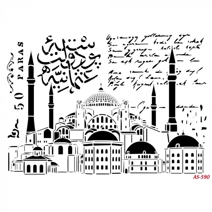 A4 SERİSİ STENCIL AS590 21X29