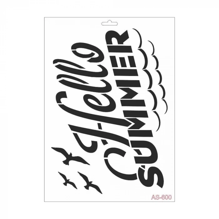 A4 SERİSİ STENCIL AS600 21X29