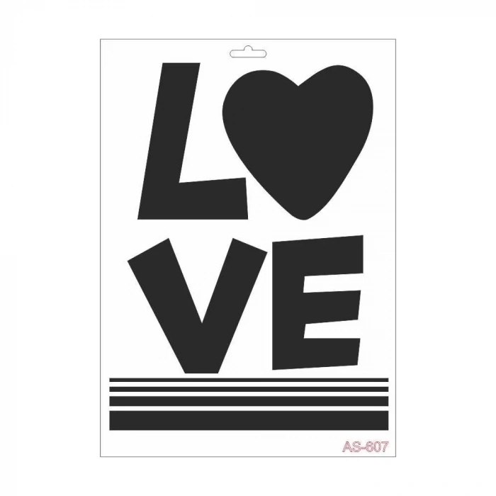 A4 SERİSİ STENCIL AS607 21X29