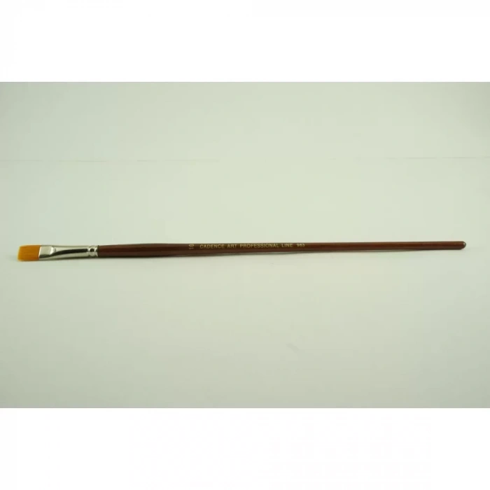 ALTIN SENTETİK UZUN YASSI UÇ FIRÇA CA-983 NO:10