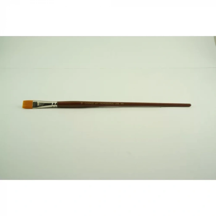 ALTIN SENTETİK UZUN YASSI UÇ FIRÇA CA-983 NO:16