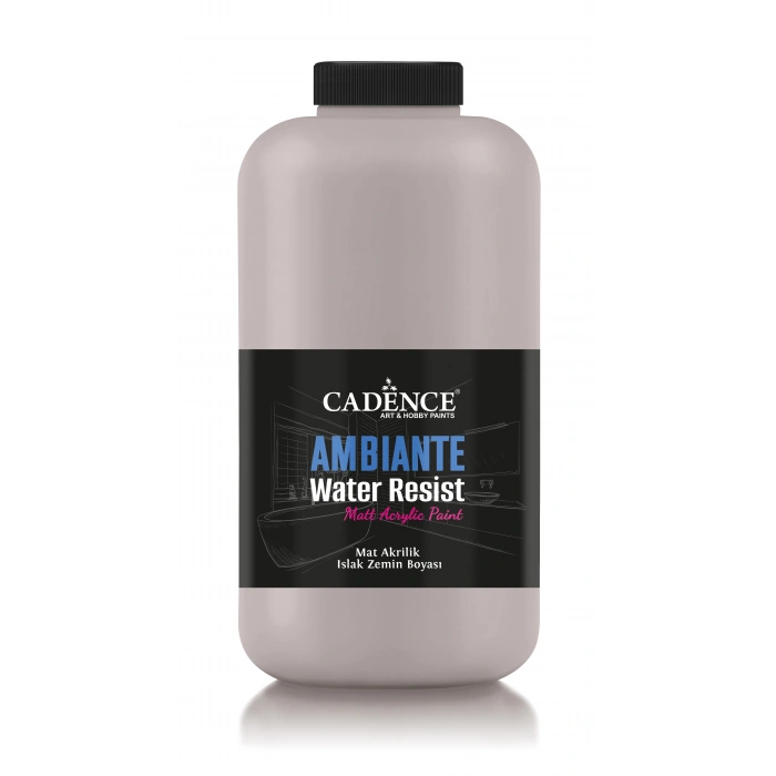 AMBIENTE SUYA DAY. AKR. BOYA AW-19 VİZON GRİ 2000ML + KATALİZÖR 80GR
