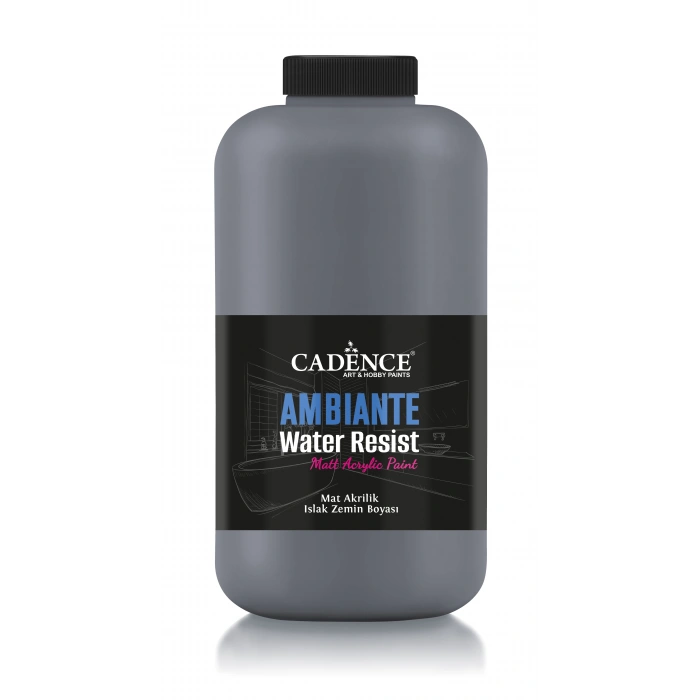 AMBIENTE SUYA DAY. AKR. BOYA AW-22 GRAFİTİ GRİ 2000ML + KATALİZÖR 80GR