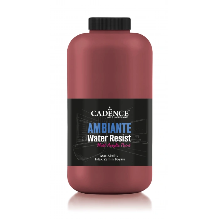 AMBIENTE SUYA DAY. AKR. BOYA AW-33 MERCAN KIRMIZI 2000ML + KATALİZÖR 80GR