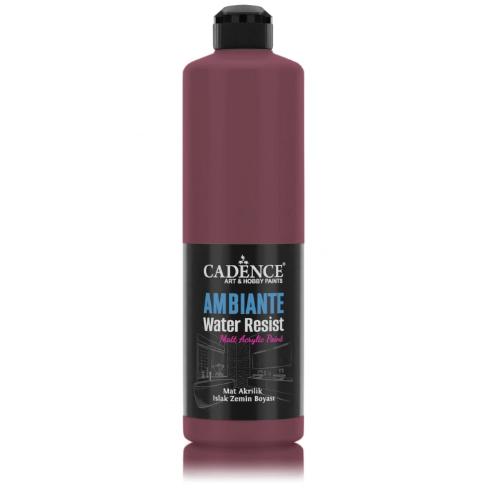 AMBIENTE SUYA DAY. AKR. BOYA AW-34 BORDO 500ML + KATALİZÖR 20GR