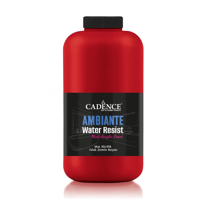 AMBIENTE SUYA DAY. AKR. BOYA AW-36 KIRMIZI 2000ML + KATALİZÖR 80GR