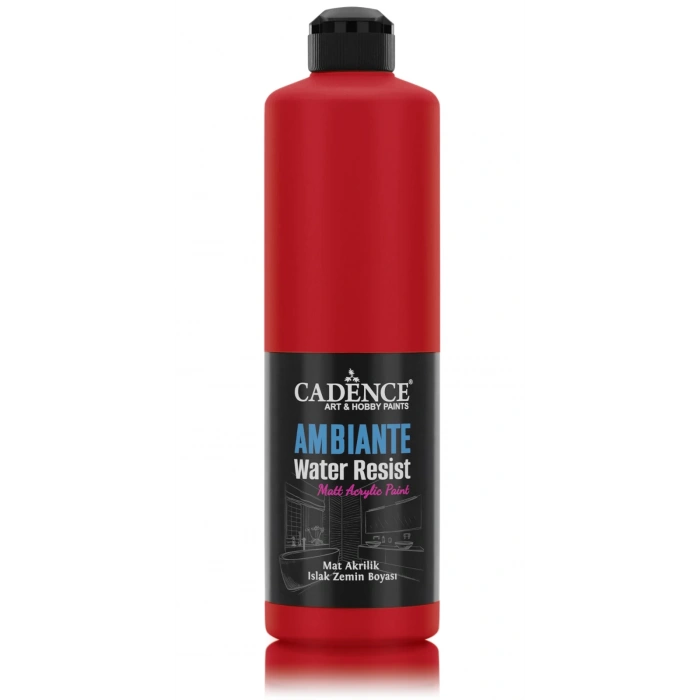 AMBIENTE SUYA DAY. AKR. BOYA AW-36 KIRMIZI 500ML + KATALİZÖR 20GR