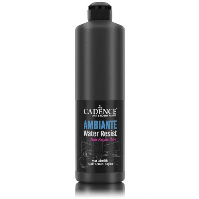 AMBIENTE SUYA DAY. MET. AKR. BOYA AWM-08 SİYAH 500ML + KATALİZÖR 20GR