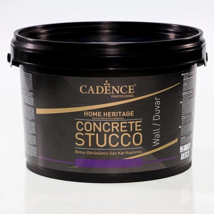 BETON DEKORATİF KAPLAMA ( CONCRETE STUCCO ) GRİ KALIN 3KG