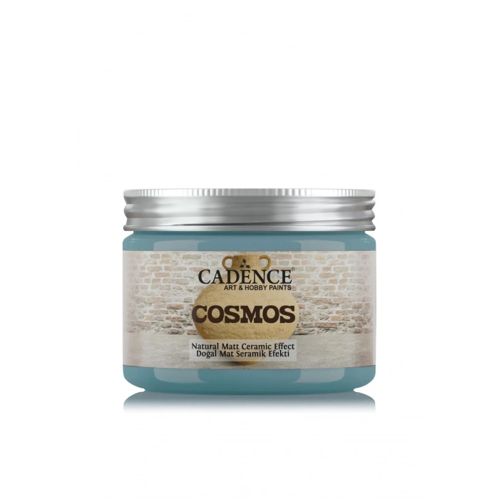 COSMOS DOĞAL MAT SERAMİK EFEKT CS-08 AÇIK MAVİ 150 ML