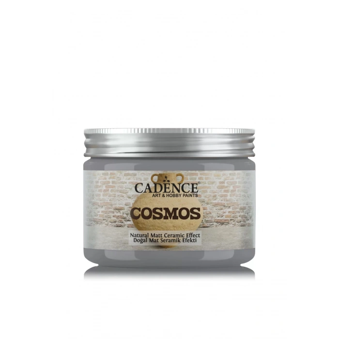COSMOS DOĞAL MAT SERAMİK EFEKT CS-11 DUMAN GRİ 150 ML