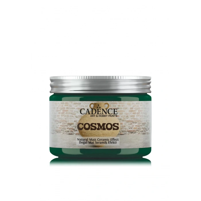 COSMOS DOĞAL MAT SERAMİK EFEKT CS-12 ZÜMRÜT YEŞİLİ 150 ML