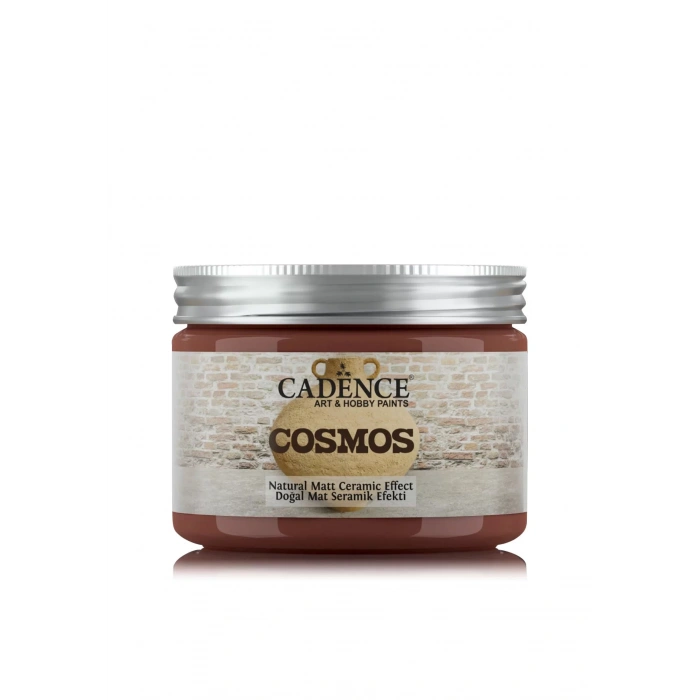 COSMOS DOĞAL MAT SERAMİK EFEKT CS-14 PASLI KAHVE 150 ML