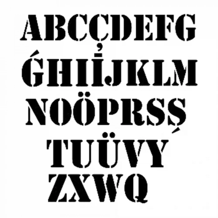 D SERİSİ STENCIL D1024 15X20