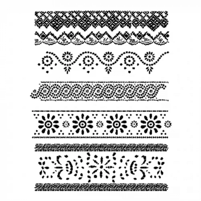 DANTEL SERİSİ STENCIL DS21 25X35