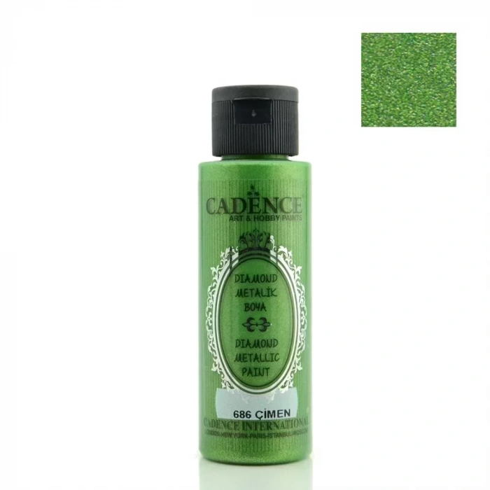DIAMOND METALİK BOYA 686 ÇİMEN 70ML