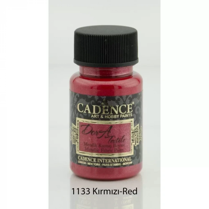 DORA KUMAŞ METALİK 1133 KIRMIZI 50ML