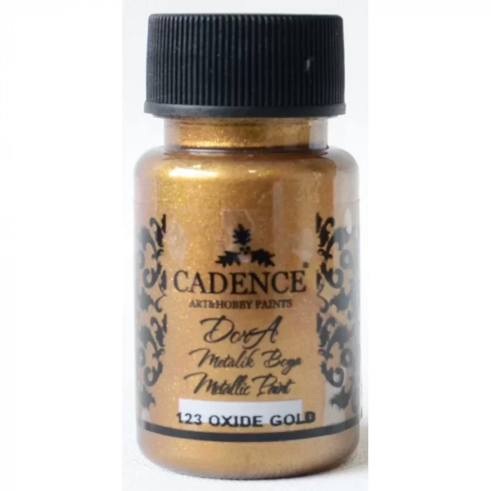 DORA METALİK BOYA 123 OXIDE GOLD 50ML