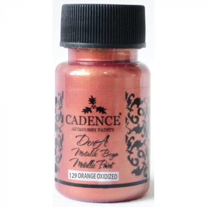 DORA METALİK BOYA 129 ORANGE OXIDIZED 50ML