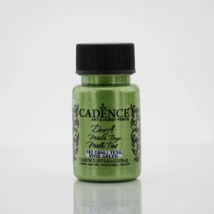 DORA METALİK BOYA 183 CANLI YEŞİL 50ML