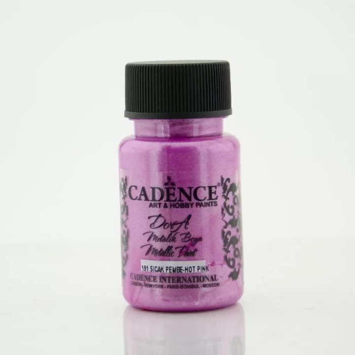 DORA METALİK BOYA 191 SICAK PEMBE 50ML