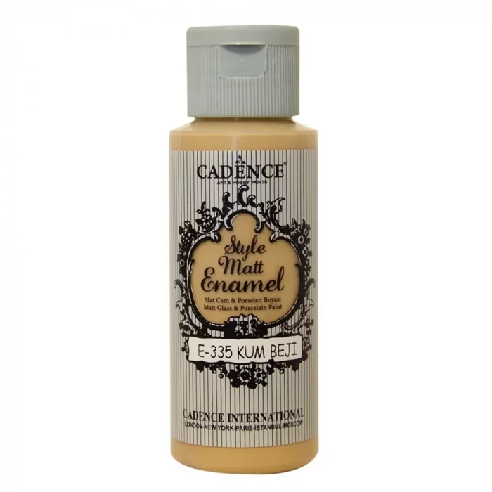 ENAMEL CAM BOYASI E-335 KUM BEJİ 59ML