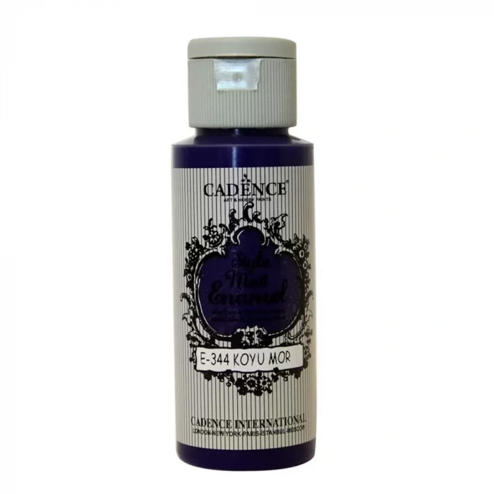 ENAMEL CAM BOYASI E-344 KOYU MOR 59ML