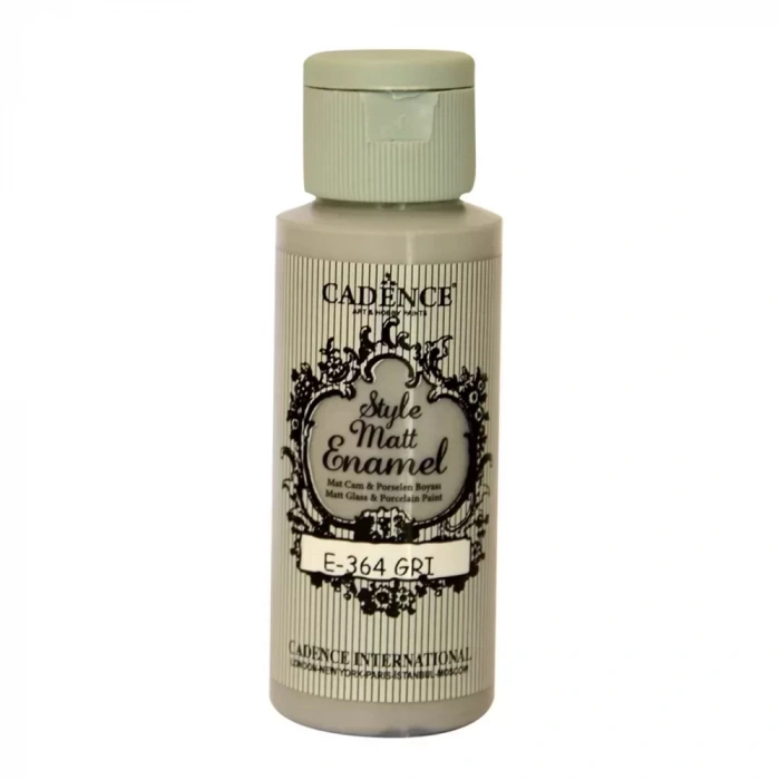 ENAMEL CAM BOYASI E-364 GRİ 59ML