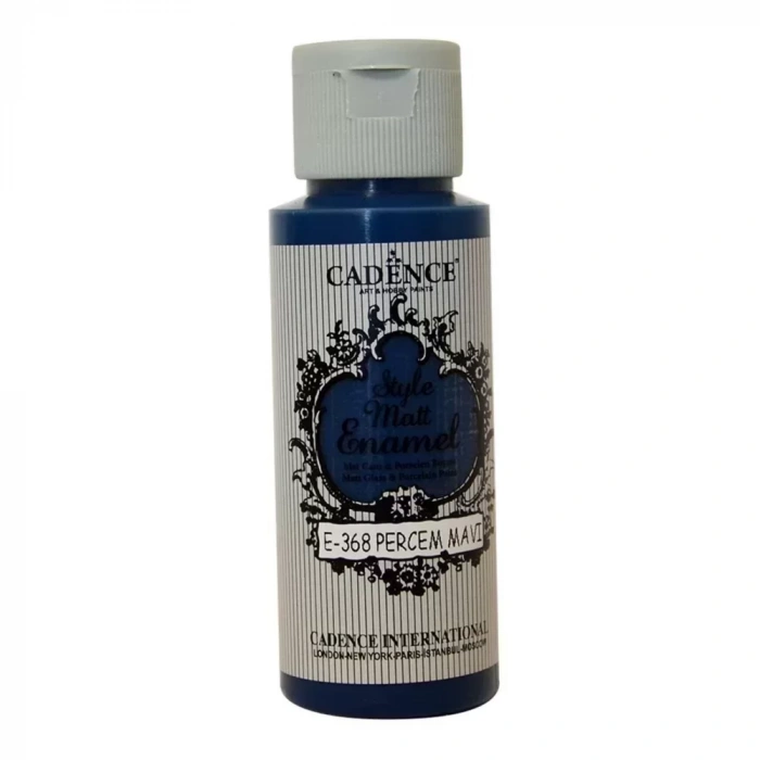 ENAMEL CAM BOYASI E-368 PERÇEM MAVİ 59ML