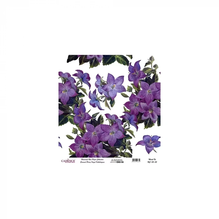 EVRENSEL PİRİNÇ KAĞIT KOLEKSİYON BEYAZ ZEMİN UC-112 30X30