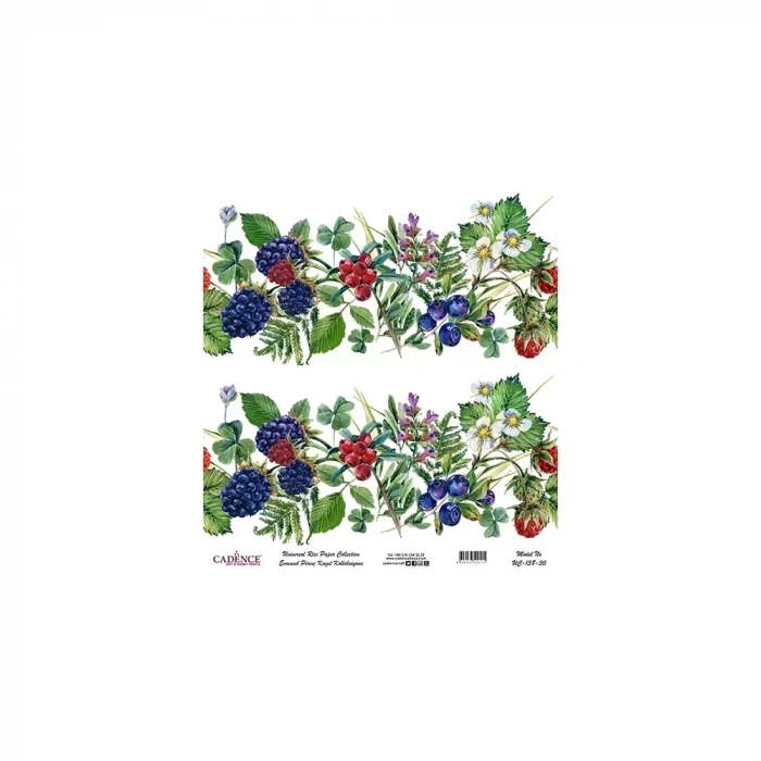 EVRENSEL PİRİNÇ KAĞIT KOLEKSİYON BEYAZ ZEMİN UC-138 30X30