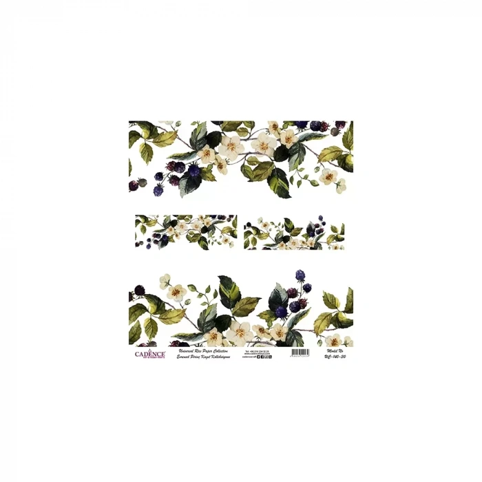 EVRENSEL PİRİNÇ KAĞIT KOLEKSİYON BEYAZ ZEMİN UC-140 30X30