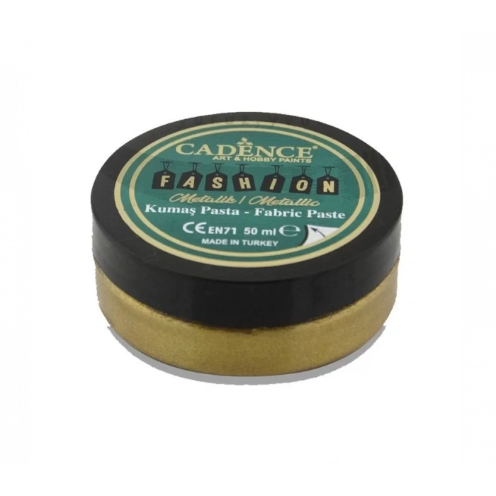 FASHION KUMAŞ PASTA METALİK FMP-02 ALTIN 50ML