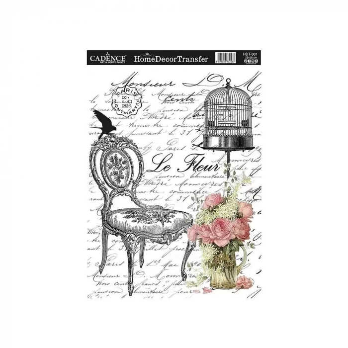 HOME DECOR HAZIR TRANSFER HDT-001 25X35