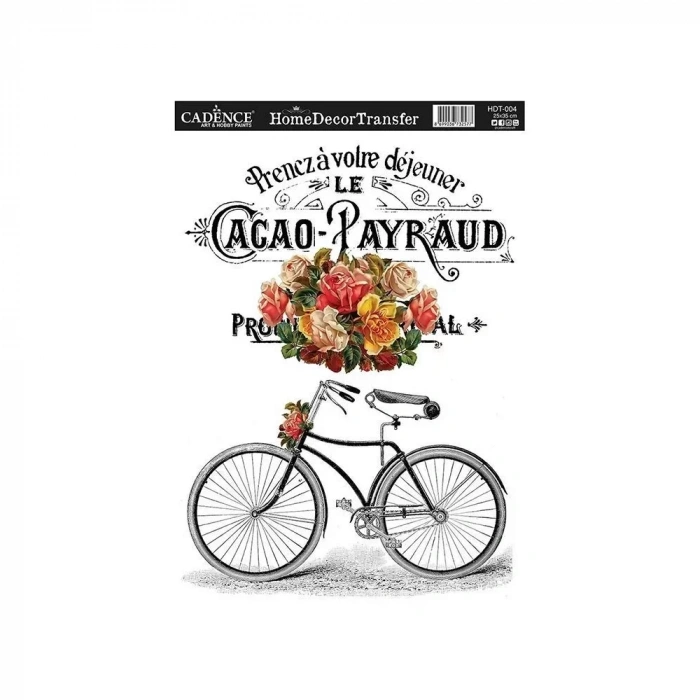 HOME DECOR HAZIR TRANSFER HDT-004 25X35