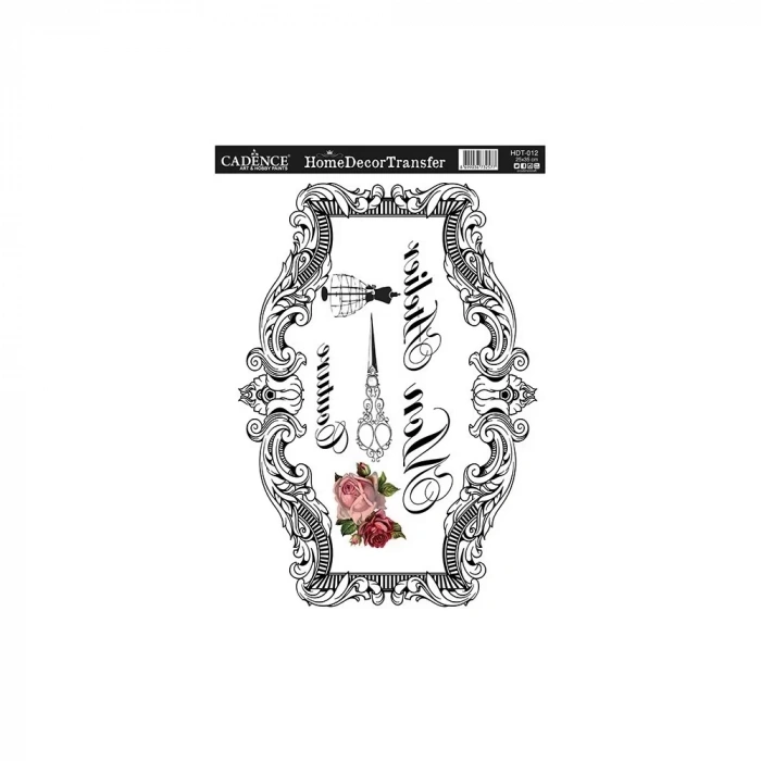 HOME DECOR HAZIR TRANSFER HDT-012 25X35