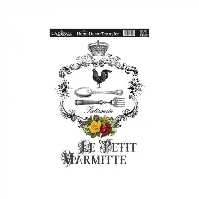 HOME DECOR HAZIR TRANSFER HDT-016 25X35