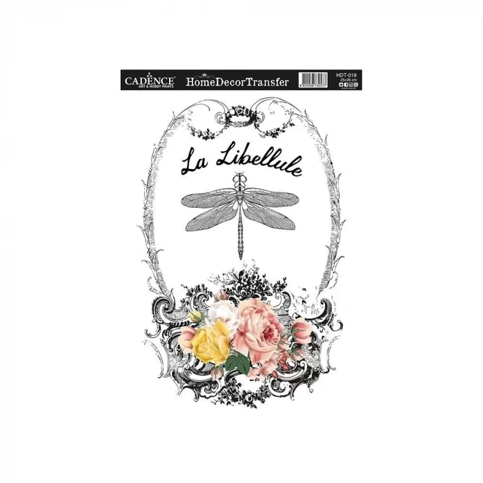 HOME DECOR HAZIR TRANSFER HDT-019 25X35