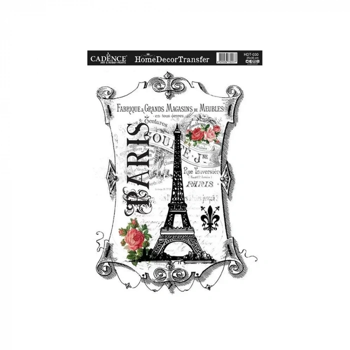 HOME DECOR HAZIR TRANSFER HDT-030 25X35